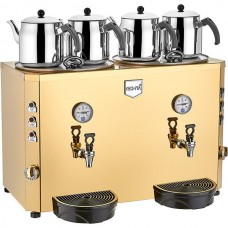DE13 JUMBO TEA MACHINE 46L WITH 4 TEAPOTS REMTA (Non-Domestic)